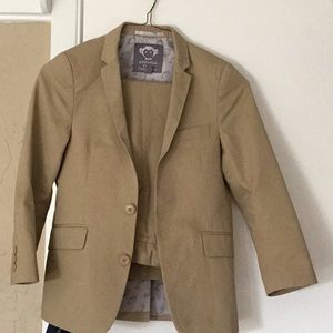 Boys Appaman Khaki two-piece suit